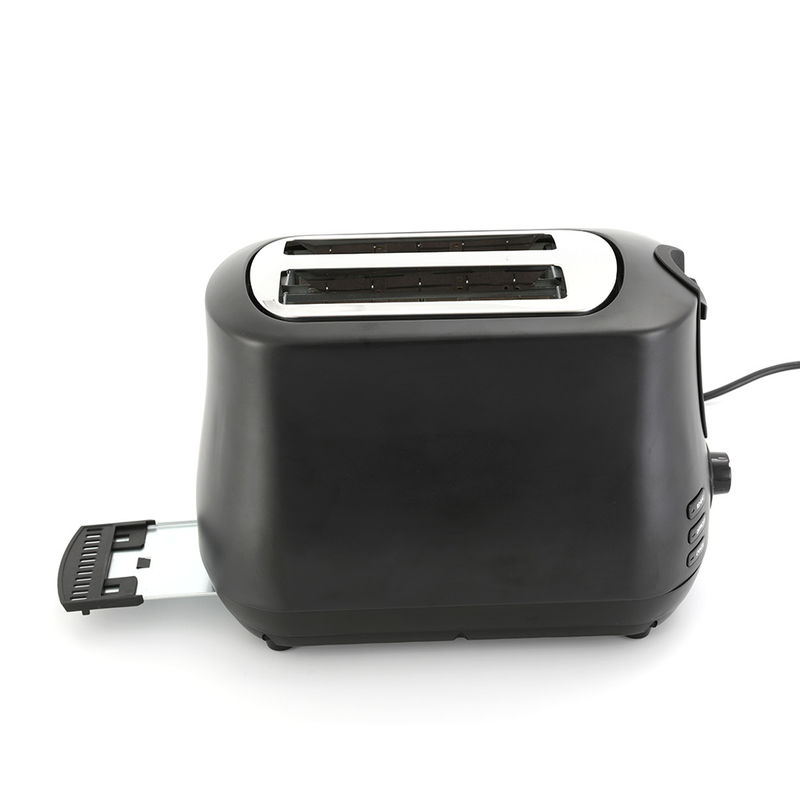 Чёрный широкий слот 2 ломты тостер с Pop Up Reheat Разогрев Функции 6-Shade Control тостер